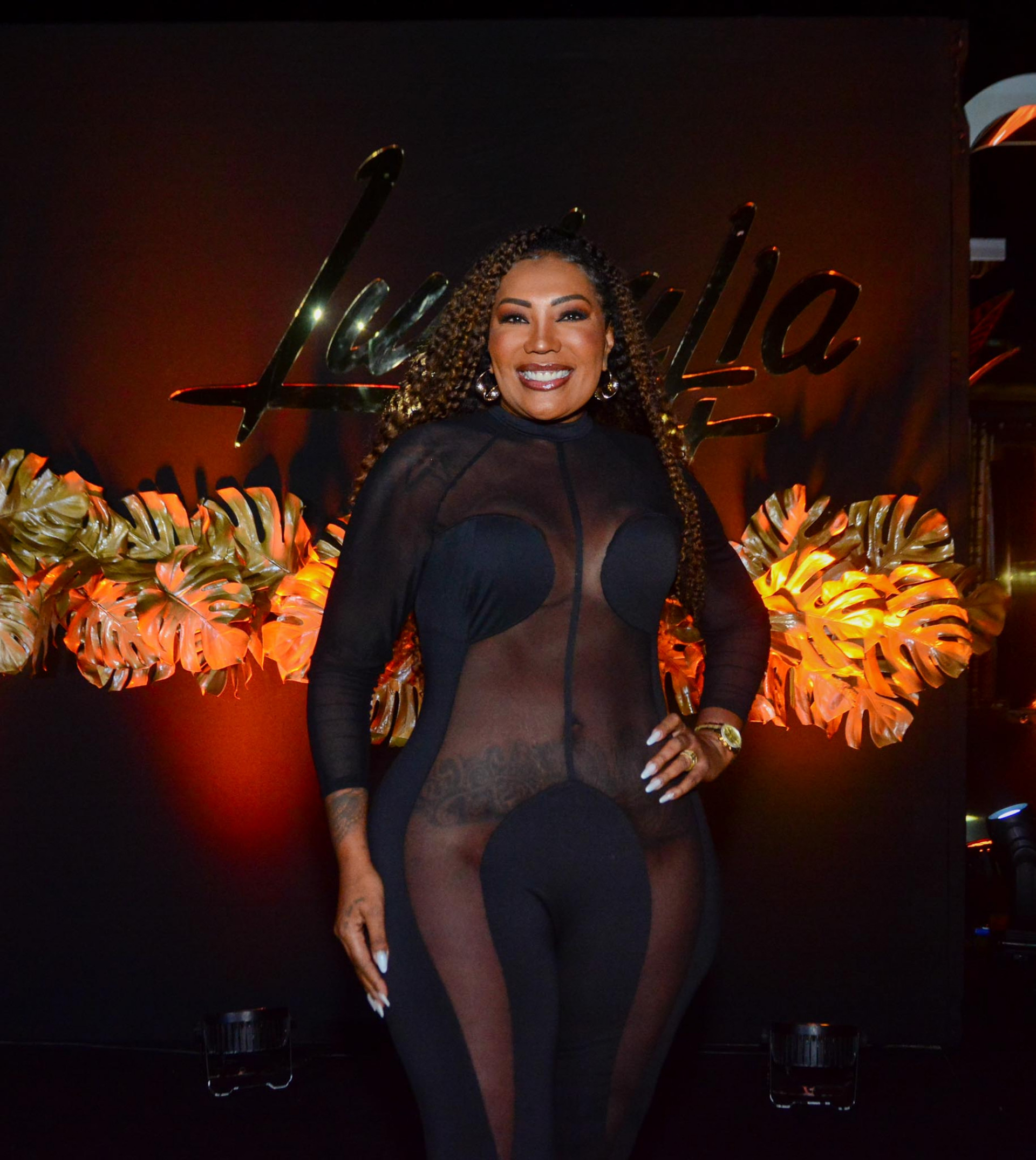 Silvana no anivers&aacute;rio da filha, Ludmilla - Webert Belicio / Agnews