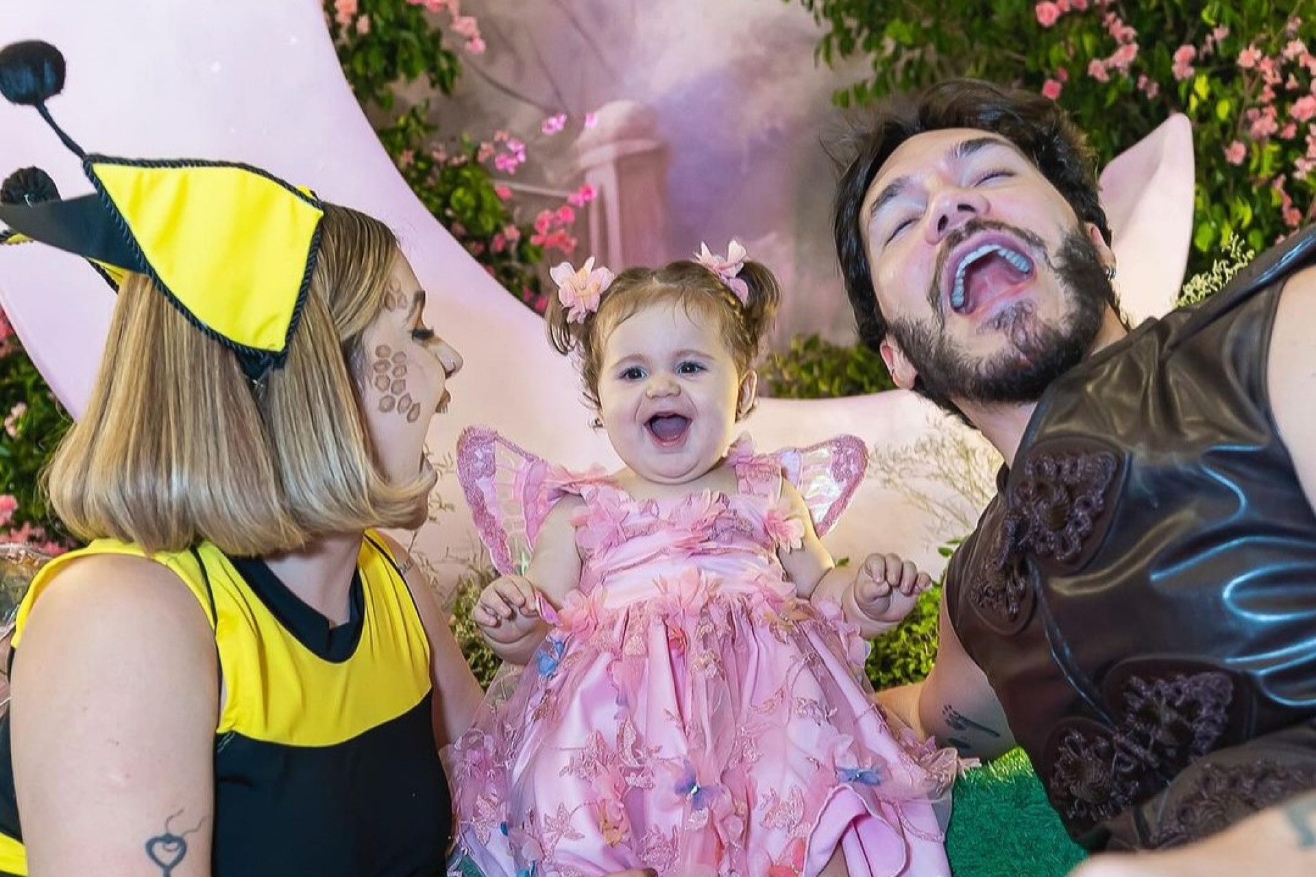 Lua fala 'papai' pela primeira vez e Eliezer comemora  - Reprodução / Instagram