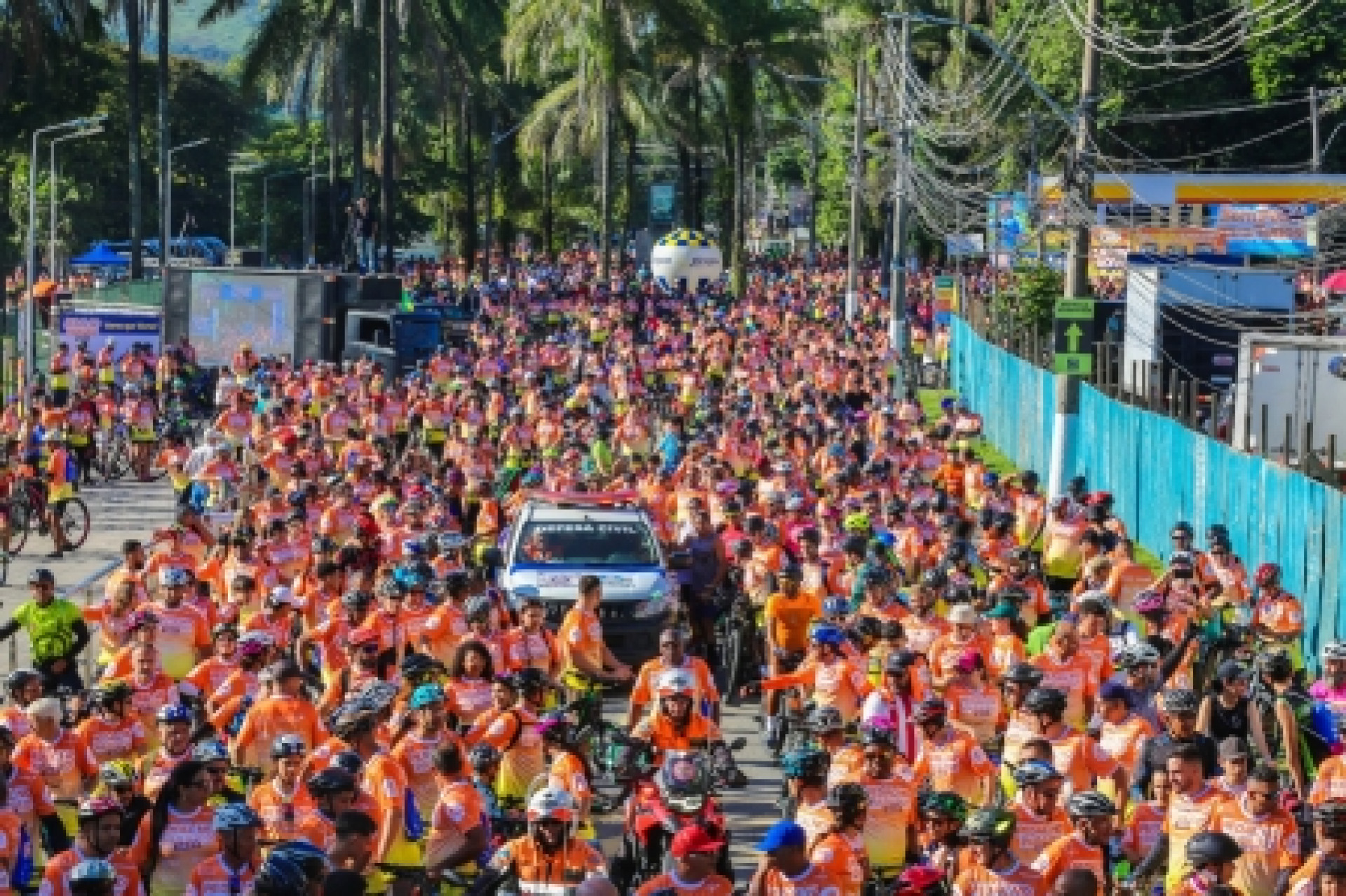 'Pedal no Paraíso', em Caxias, atinge mais de 15 mil inscrições