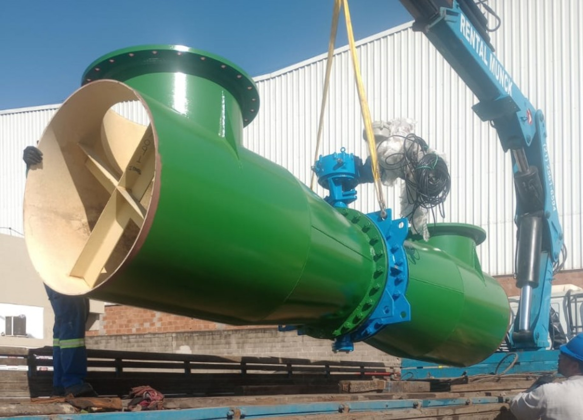 A Águas do Rio planeja instalar 266 válvulas na cidade até o fim de novembro - Divulgação / Águas do Rio