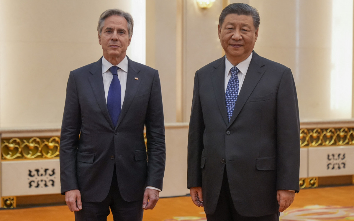 Xi Jinping teve reunião bilateral com Antony Blinken, chefe da diplomacia dos EUA
