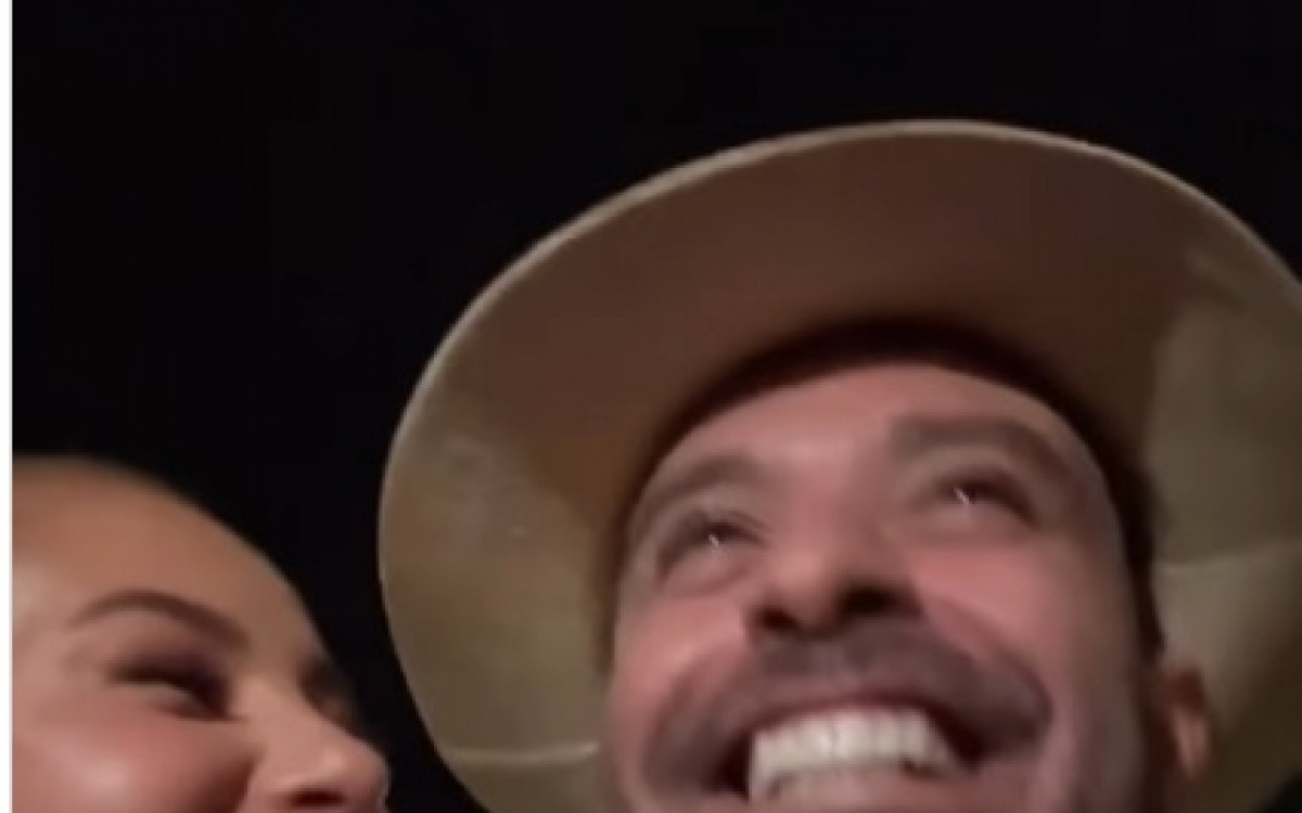 Paolla Oliveira e Diogo Nogueira - Reprodução do Instagram