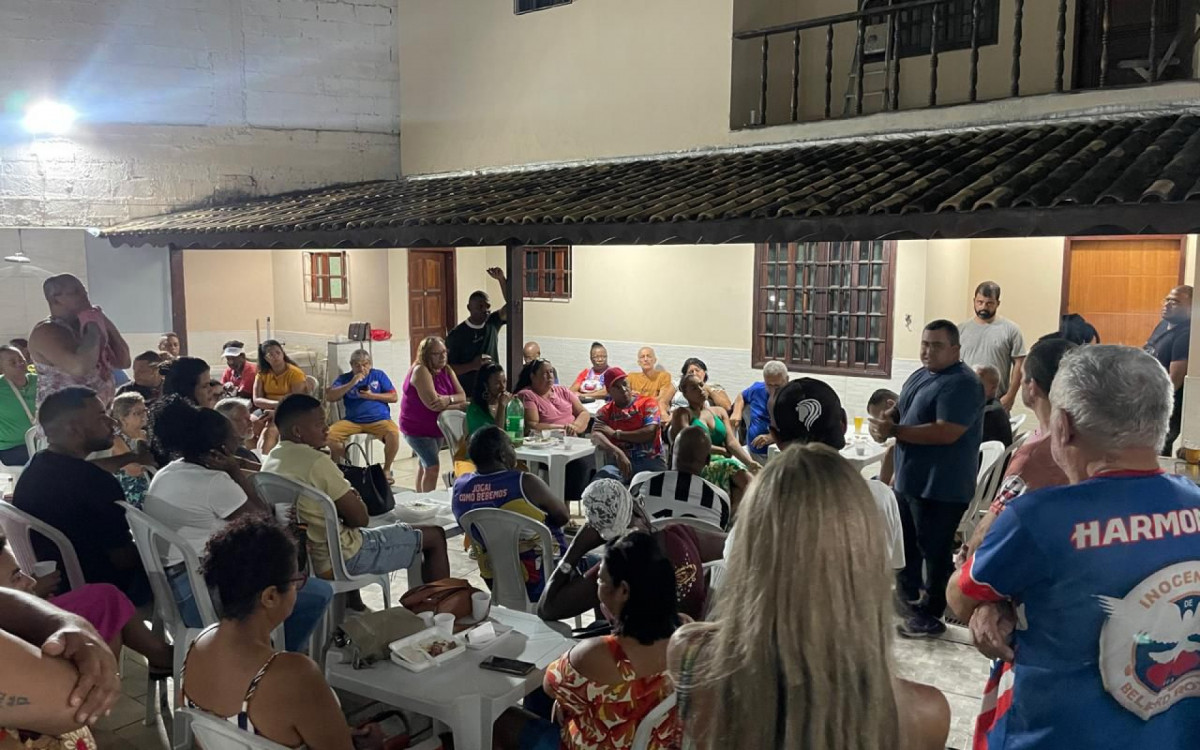 Diretoria da Inocentes de Belford Roxo se reuniu para traçar os primeiros compromissos para o Carnaval de 2025