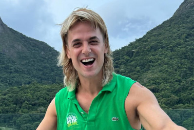 Ex-ator, Daniel Erthal ganha novo carrinho para vender bebidas no Rio