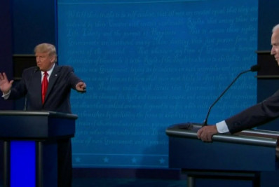 Biden afirma que ficaria 'feliz em debater' com Trump