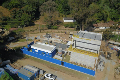 Águas do Imperador entra na fase final de implantação da ETE Itaipava