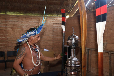 Flamengo levará indígenas de aldeia em Maricá a jogo no Maracanã