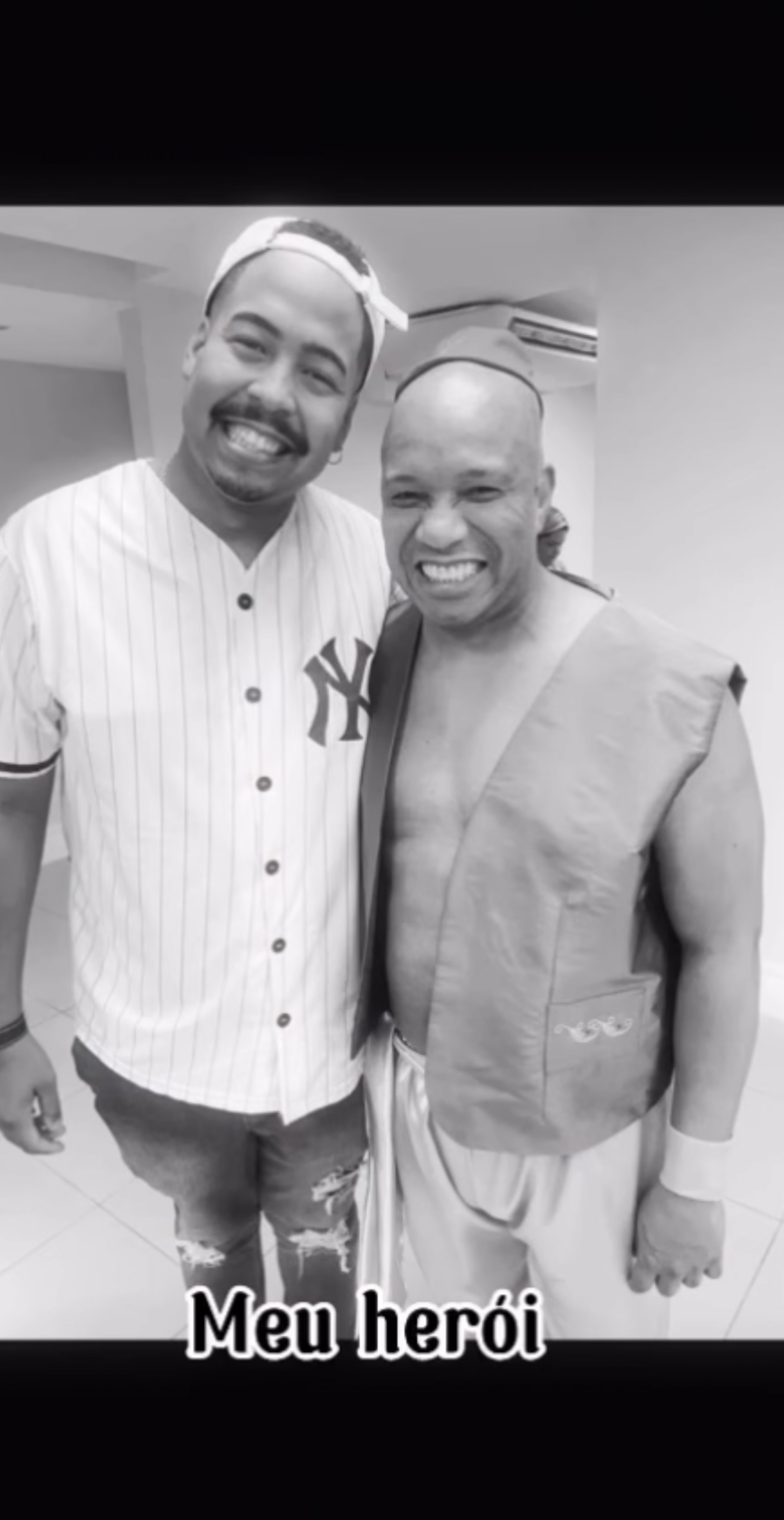 Filho de Anderson Leonardo, do Molejo, desabafa após morte do pai: 'Nunca imaginei' - Reprodução