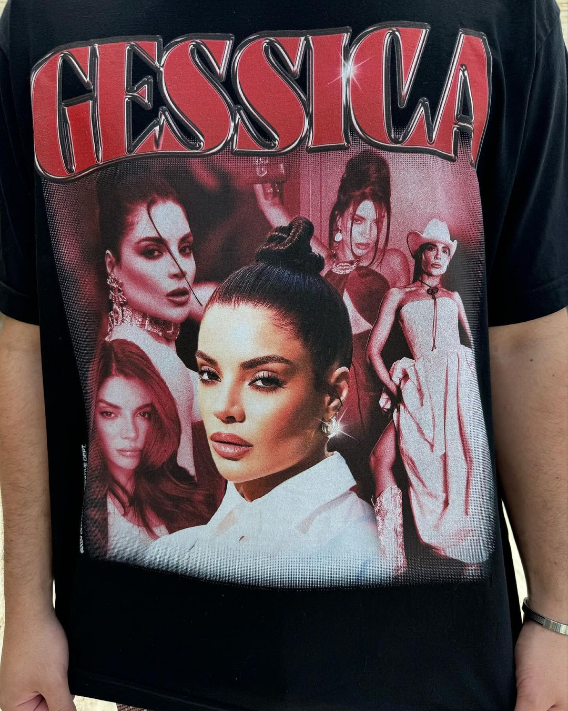 Gkay e namorado usam camisas com a foto um do outro e divertem seguidores - Reprodução