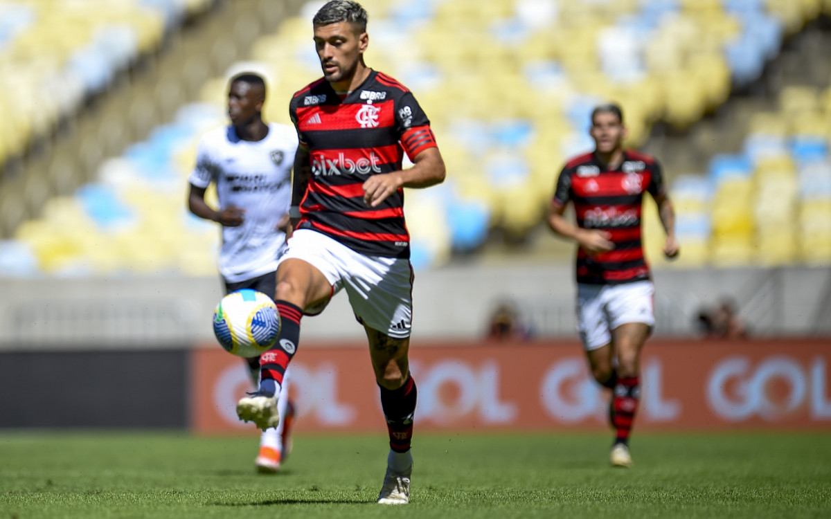 Flamengo x Botafogo - Campeonato Brasileiro - Estadio do Maracana - 28-04-2024