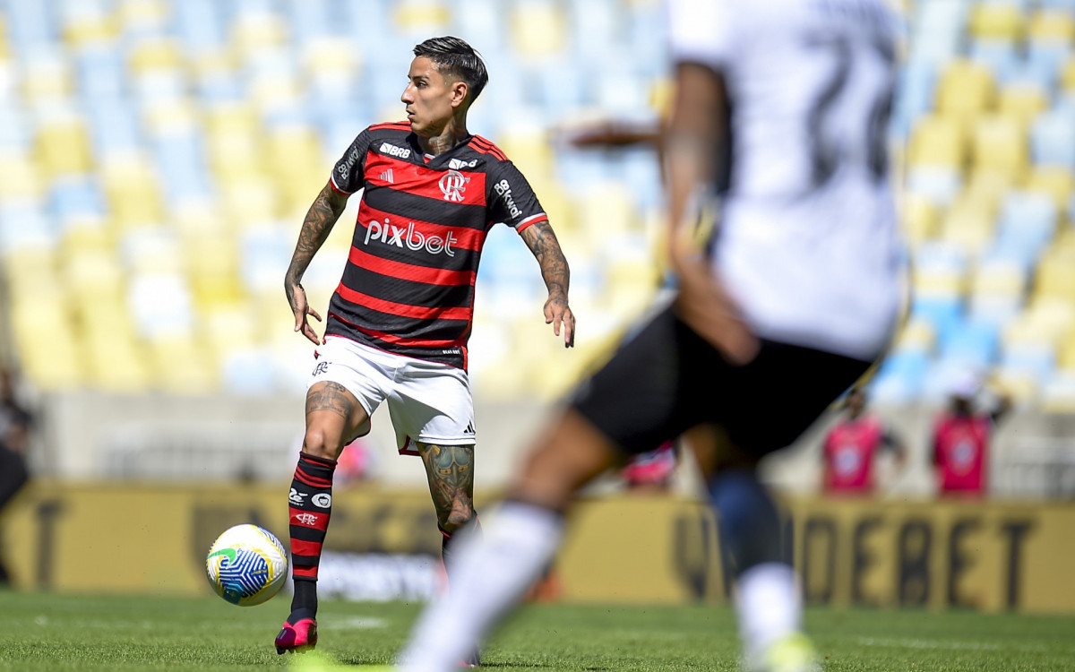 Flamengo x Botafogo - Campeonato Brasileiro - Estadio do Maracana - 28-04-2024