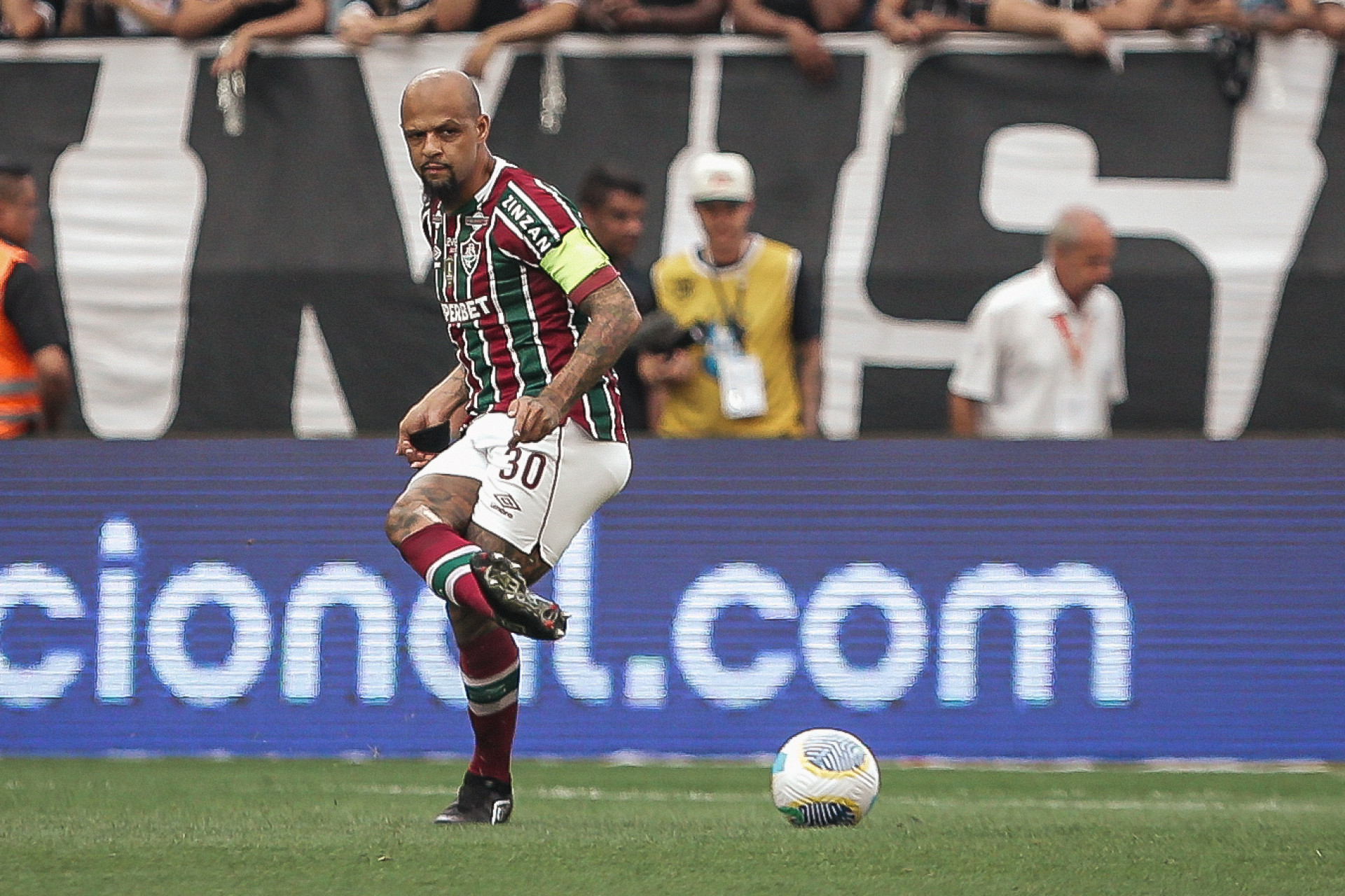 Fluminense enfrentou o Corinthians na Neo Qu&iacute;mica Arena, pela 4&ordf; rodada do Brasileir&atilde;o - Lucas Mer&ccedil;on/Fluminense FC
