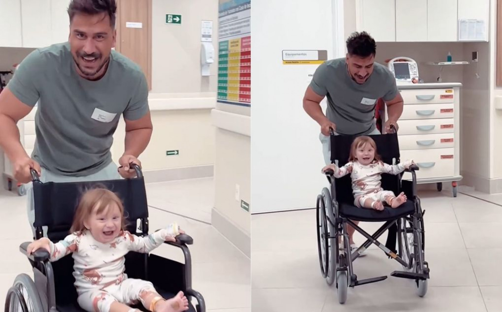 Filha de Julio Rocha é internada com pneumonia  - Reprodução / Instagram