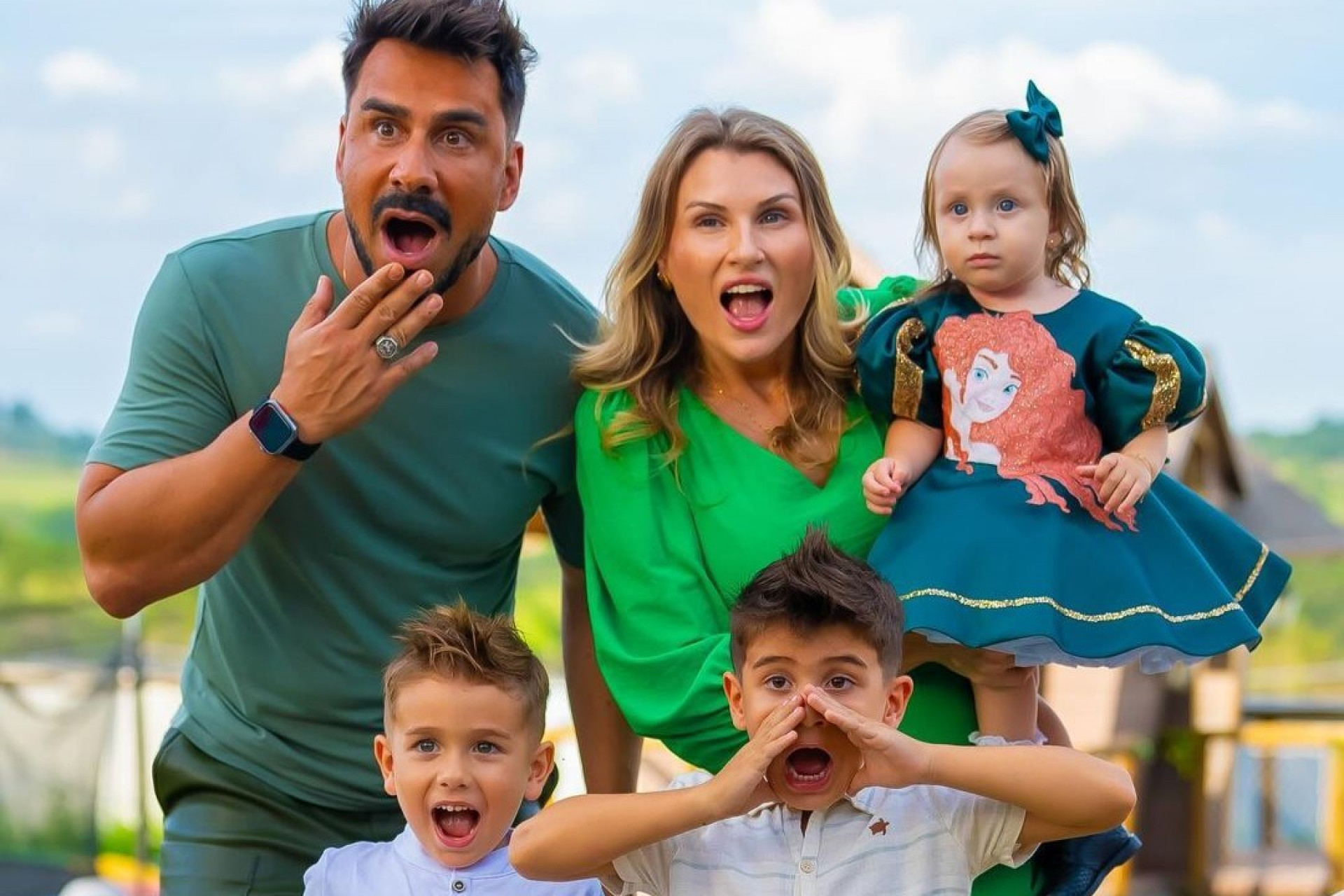 Filha de Julio Rocha é internada com pneumonia  - Reprodução / Instagram