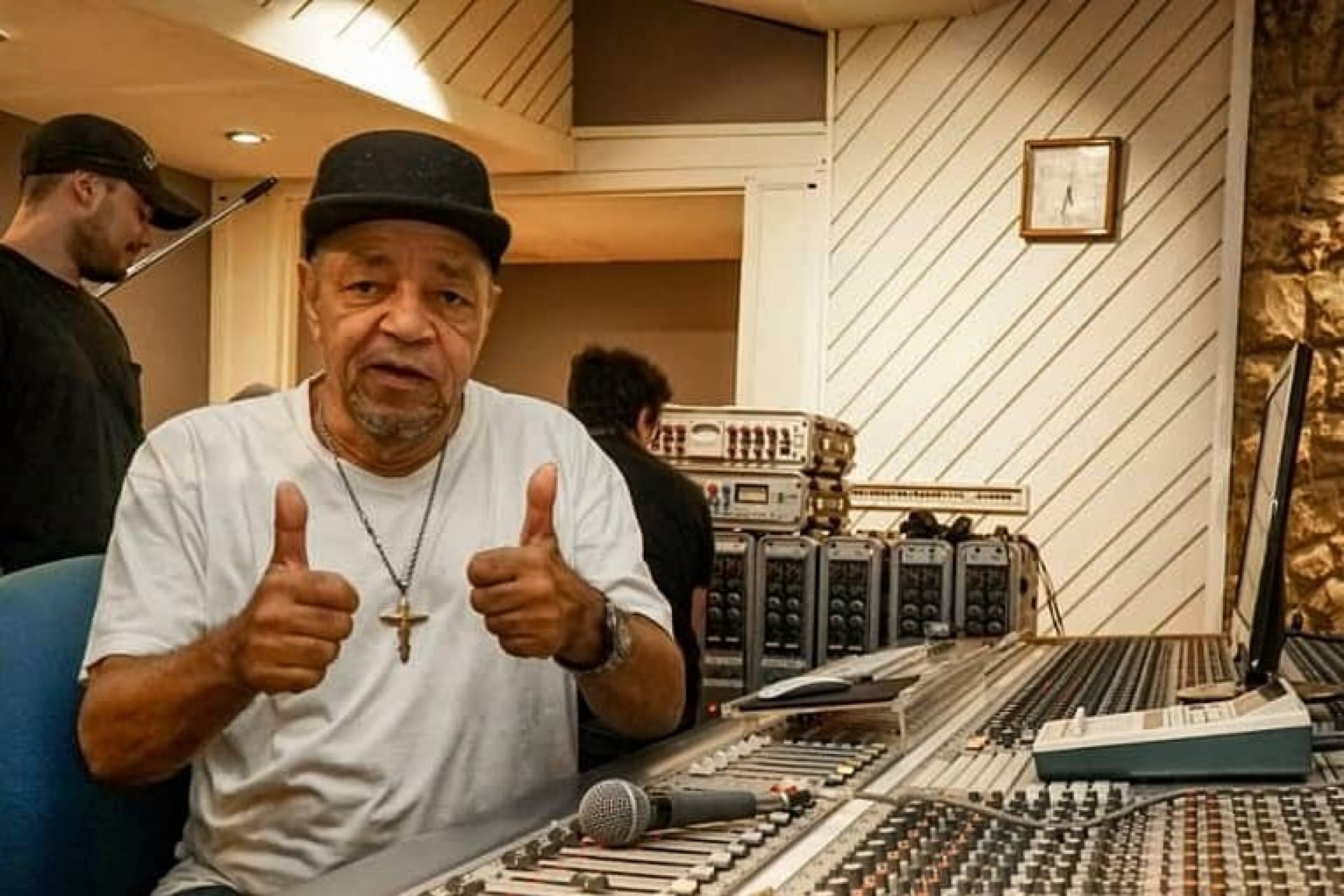 Bira Haway, pai de Anderson Leonardo, homenageia o filho - Reprodução / Instagram