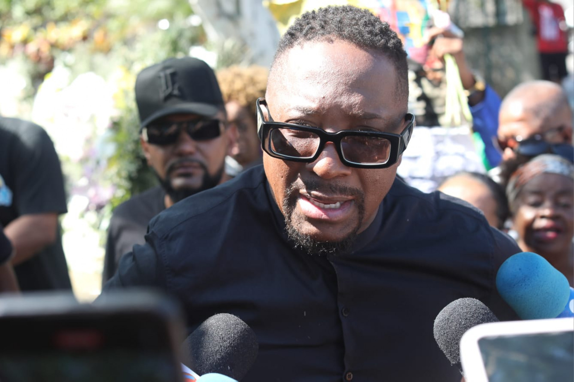 Mumuzinho se emocionou em velório do amigo Anderson Leonardo - Pedro Ivo 