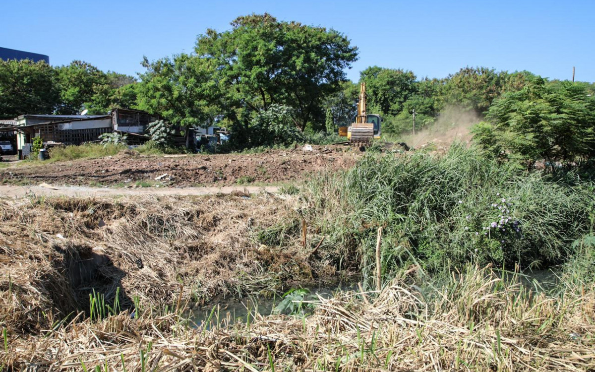 Canalização de canal em Caxias vai beneficiar mais de 50 mil moradores