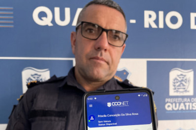 Guarda Civil de Quatis passa a usar aplicativo para comunicação interna e é pioneira no Estado