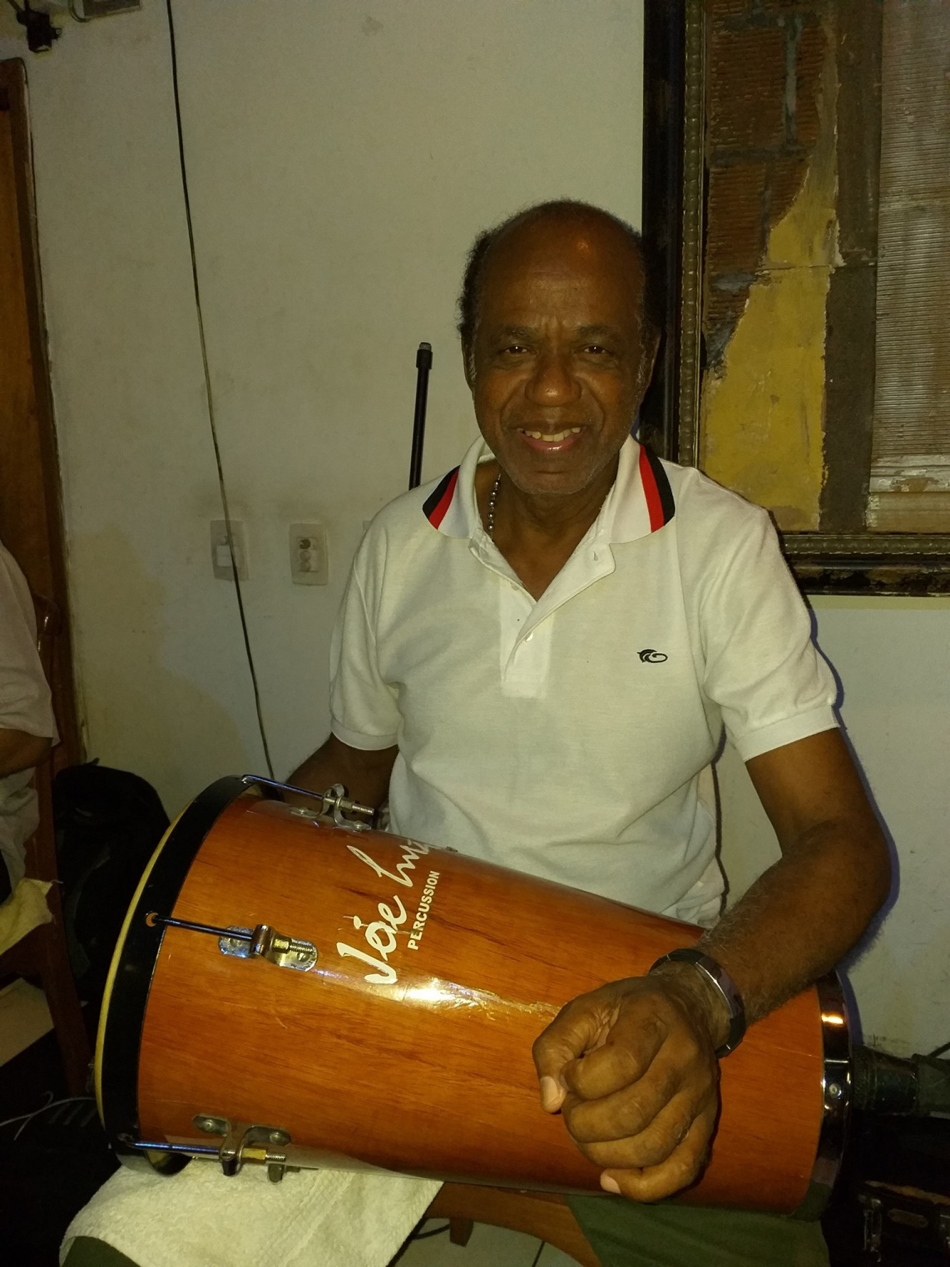 Jóe era um dos percussionistas mais longevos do Rio - Acervo Pessoal