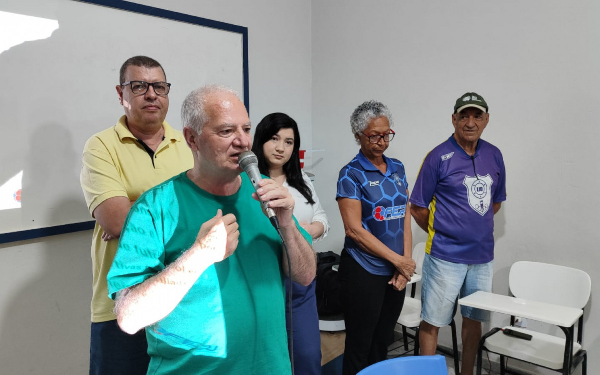 Celso, Alfredão, Bruna e diretores da LID
