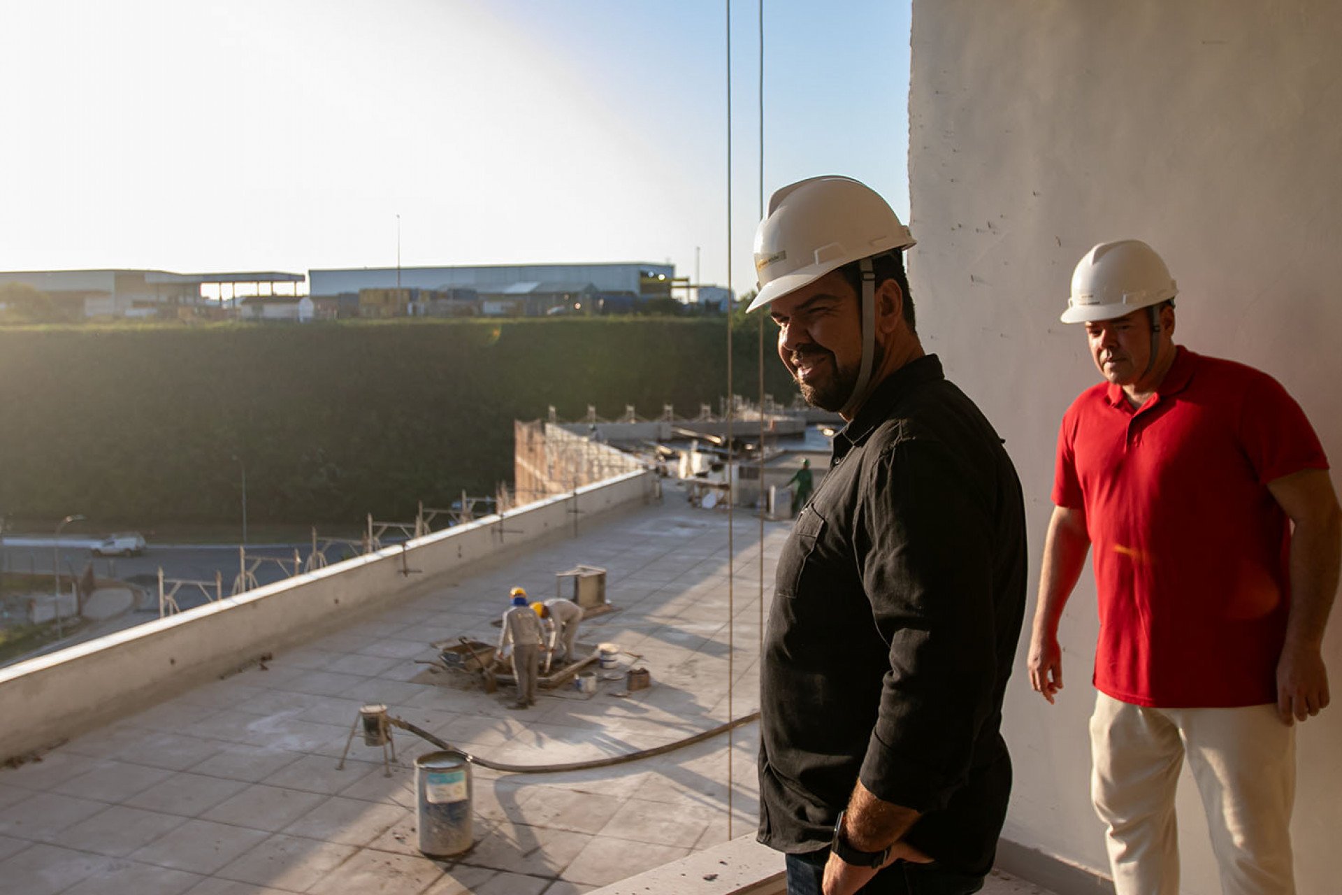 Obras do novo complexo de assistência em Saúde privada foram visitadas pelo prefeito Welberth Rezende - Foto: Divulgação