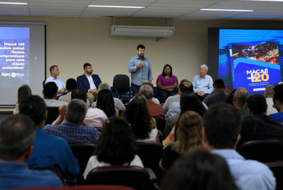 Macaé +20: Projeto para o futuro sustentável da cidade avança em painel na Cidade Universitária