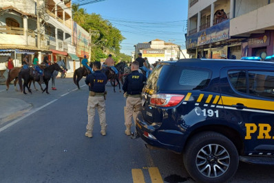 Município realiza cavalgada para marcar Dia do Trabalhador, com apoio da PRF