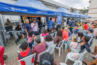 RJ para Todos: Mais de 500 atendimentos sociais foram realizados em Bonsucesso