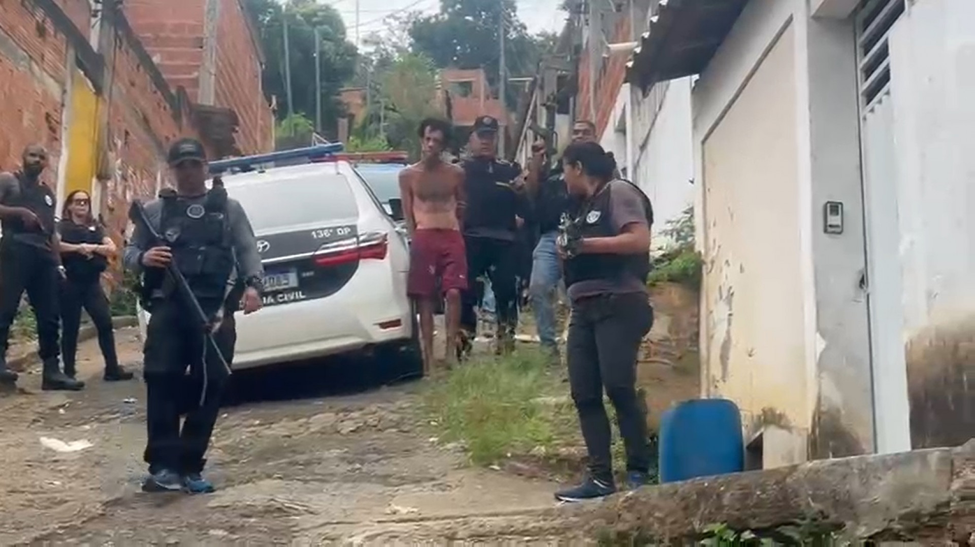 DRE faz operação contra o tráfico de drogas no Noroeste Fluminense - Divulgação/Polícia Civil