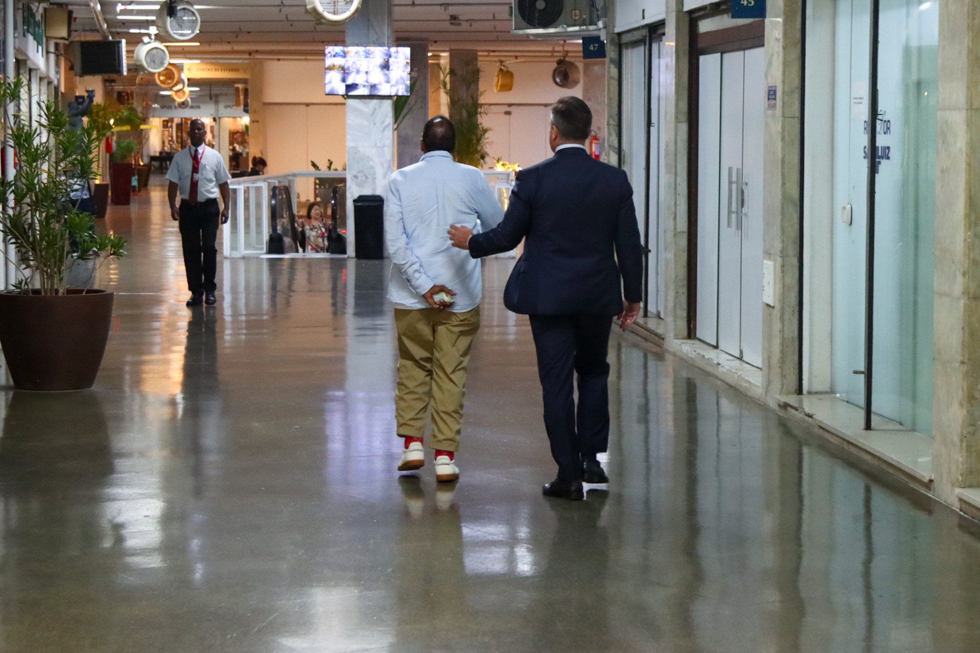 Jorge Ben Jor chega para audiência - Victor Chapetta/Agnews