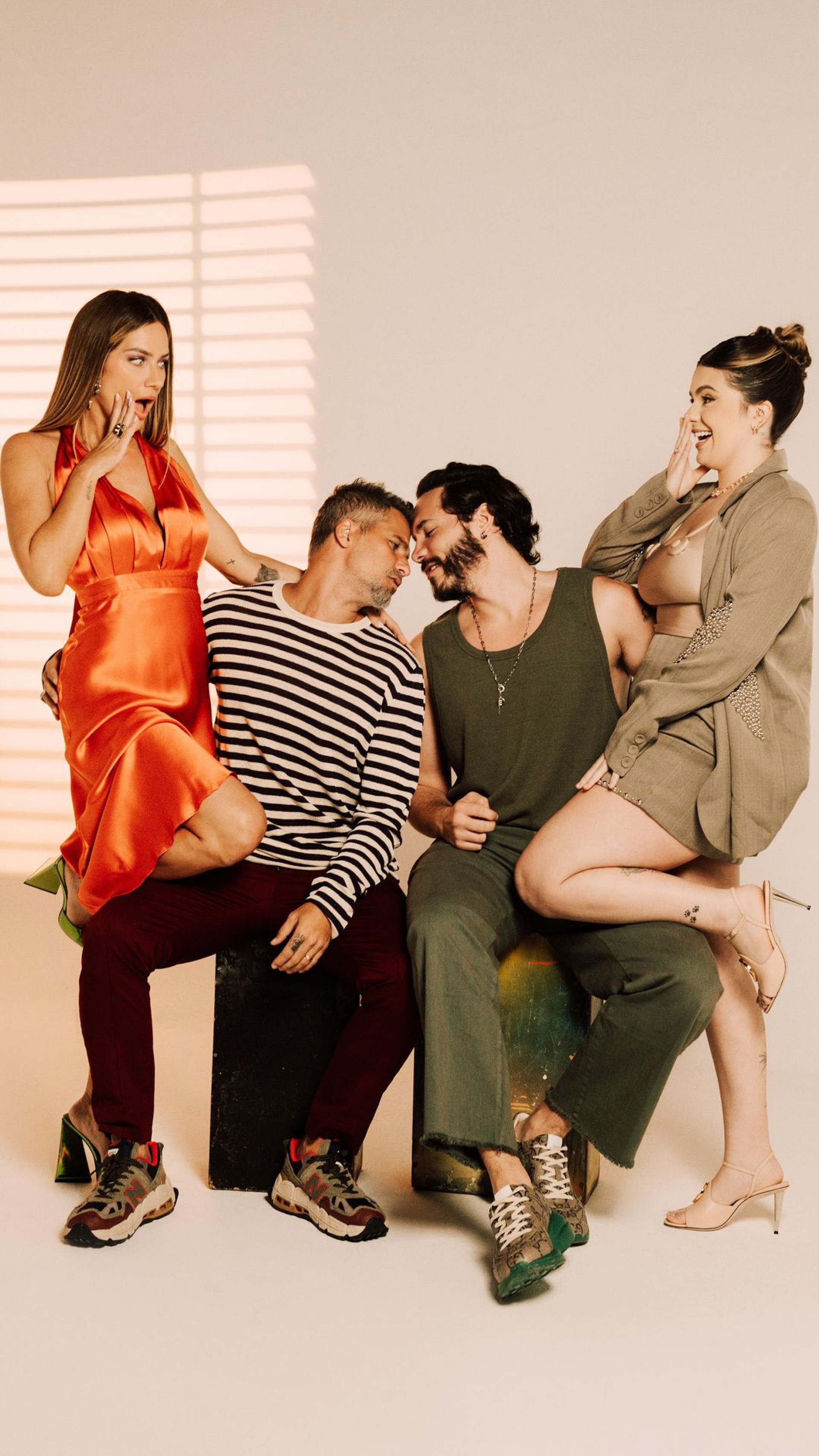 Viih Tube e Eliezer participaram do Surubaum, apresentado por Bruno Gagliasso e Giovanna Ewbank  - Reprodução / Instagram 