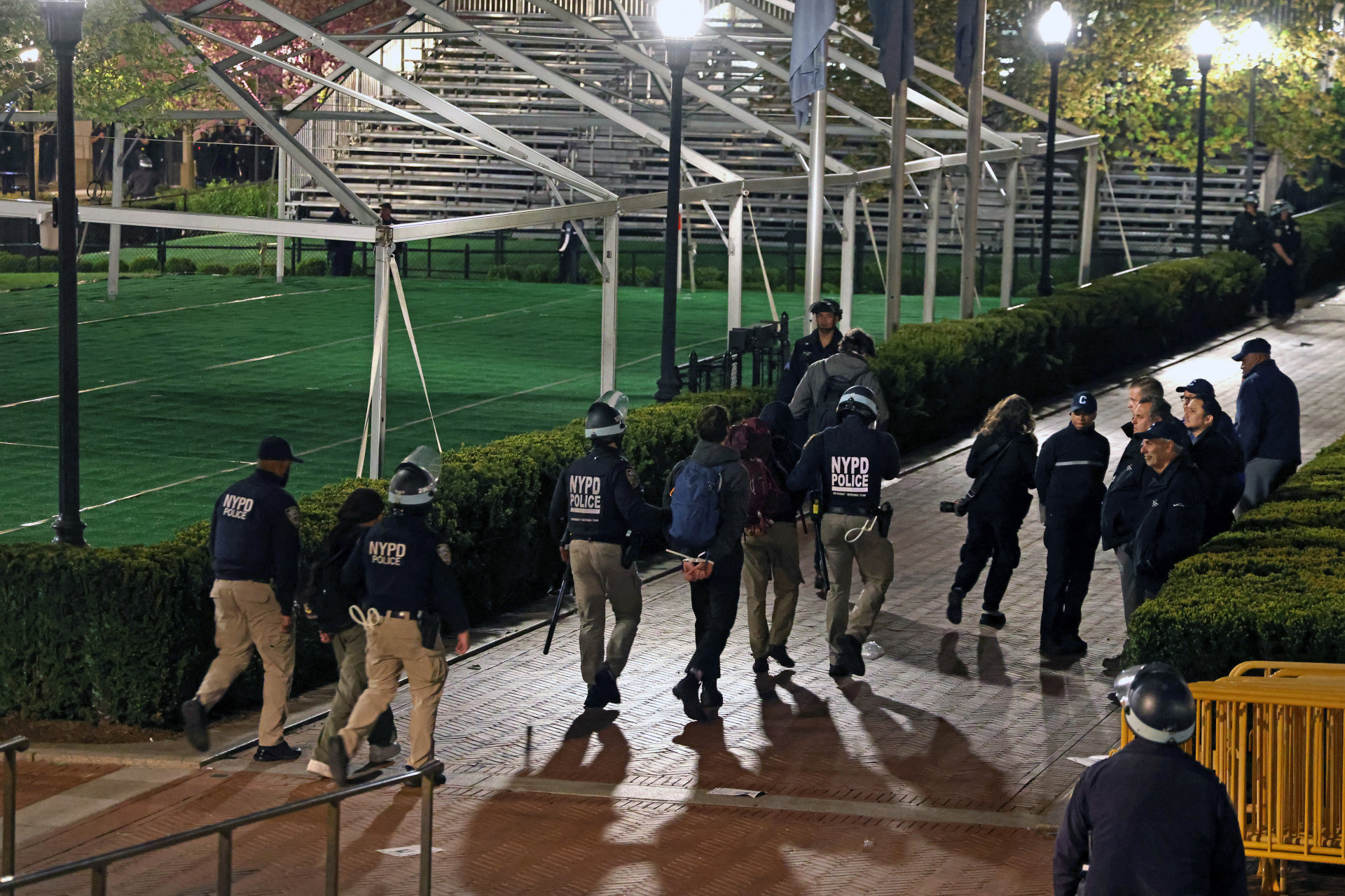 Diversos estudantes foram presos - AFP