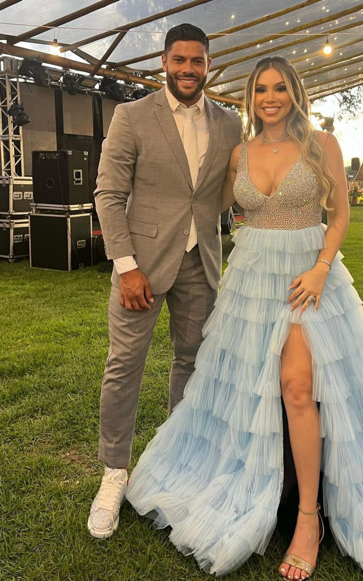 Hulk Paraíba comemora 4 anos de casamento com Camila Ângelo - Reprodução/Instagram