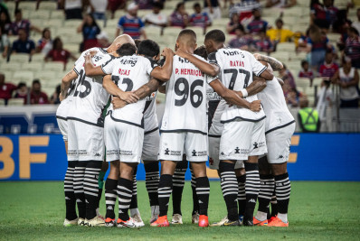Vasco empata com o Fortaleza pelo jogo de ida da terceira fase da Copa do Brasil