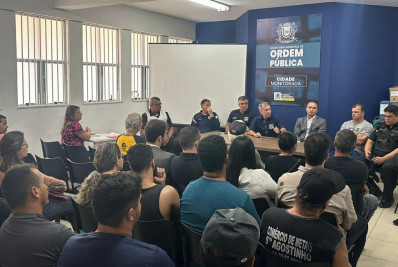 Ordem Pública promove reunião sobre comércio de cabos de energia e hidrômetros furtados