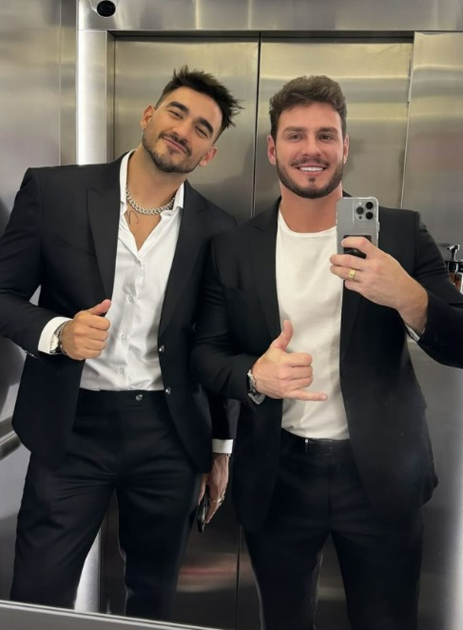 Gui Napolitano e Gustavo Benedetti - Reprodução do Instagram