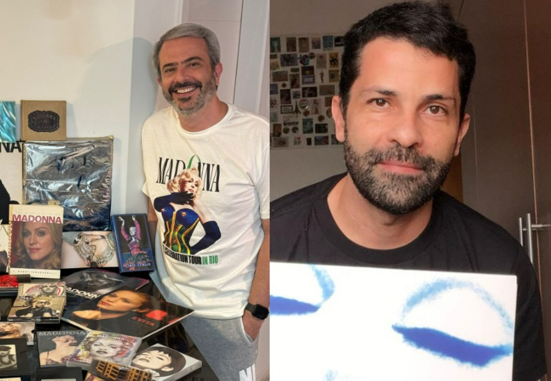 André Rizzatto e Leonardo Assumpção vão assistir show de Madonna em área vip - Reprodução do Instagram