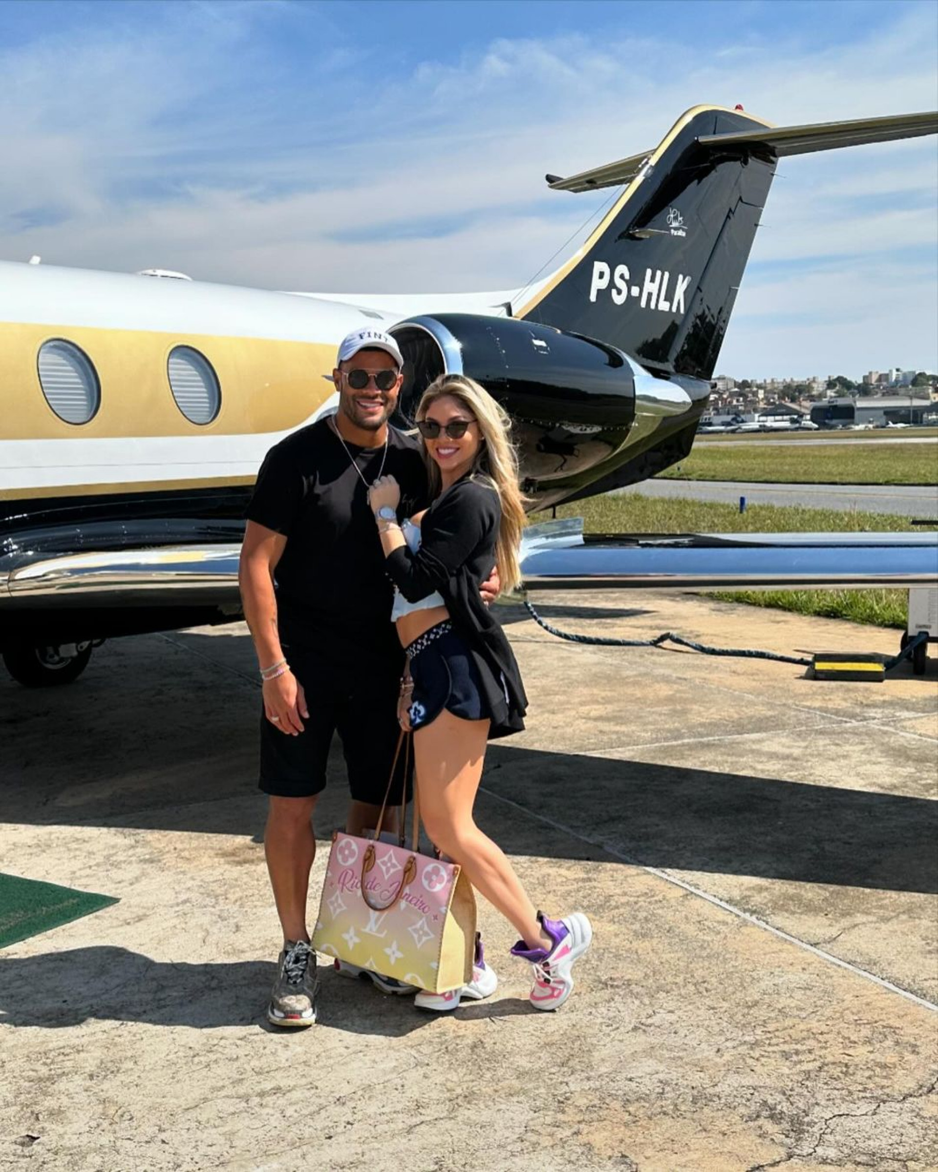 Hulk Paraíba comemora 4 anos de casamento com Camila Ângelo - Reprodução/Instagram