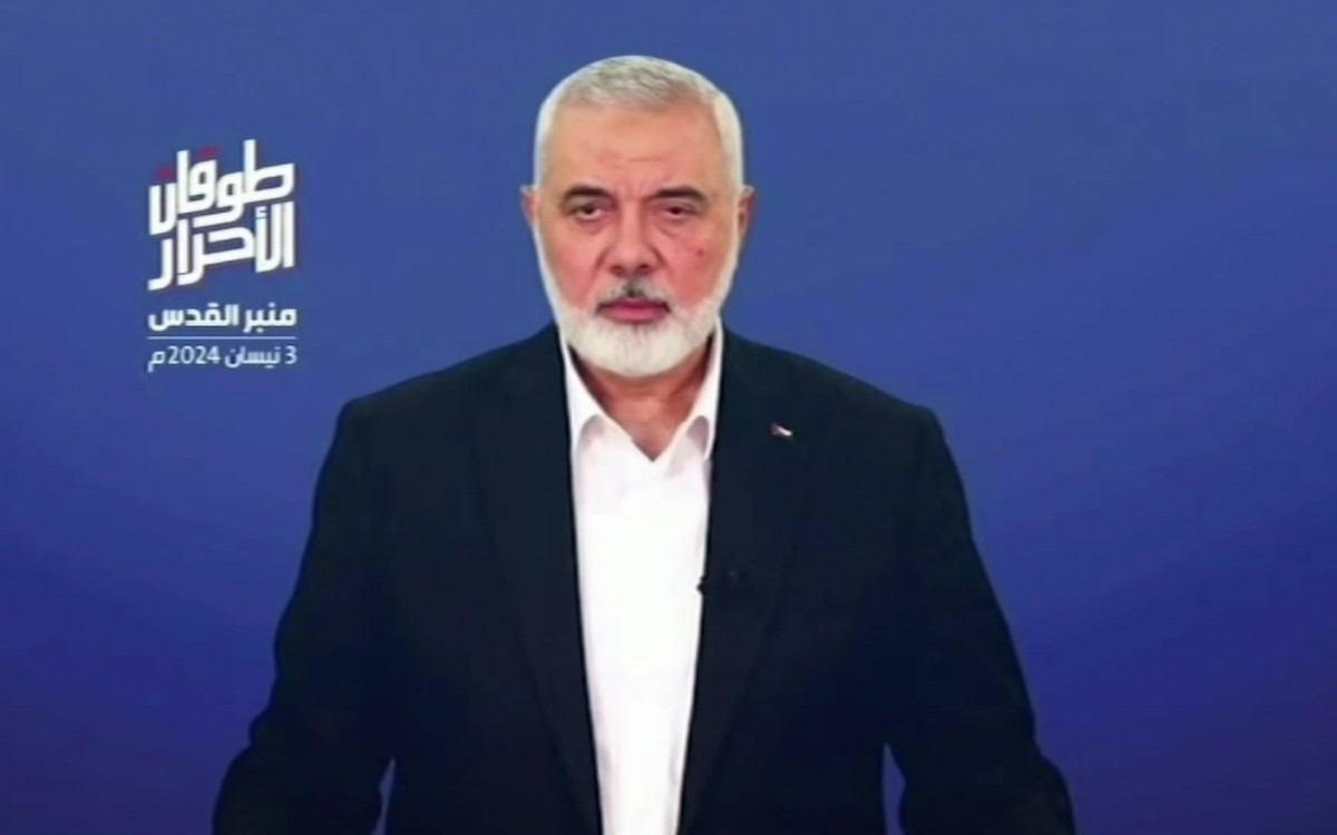 Líder do Hamas, Ismail Haniyeh - AFP