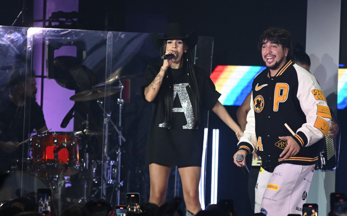 Ana Castela participa da gravação do DVD de Nattanzinho