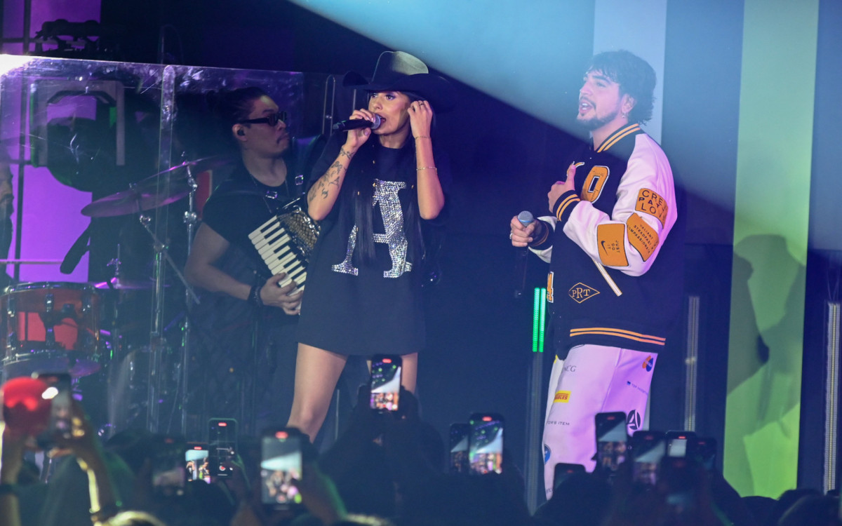 Ana Castela participa da gravação do DVD de Nattanzinho