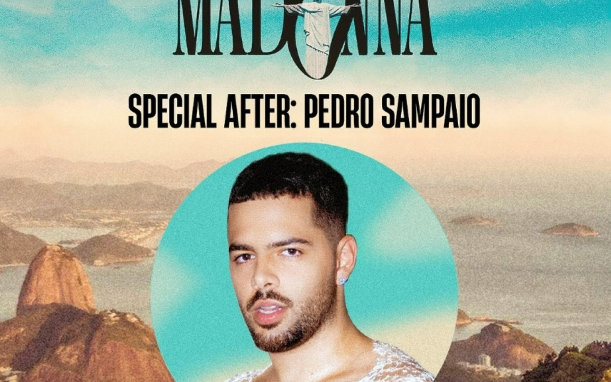 Pedro Sampaio comanda 'after' de show de Madonna