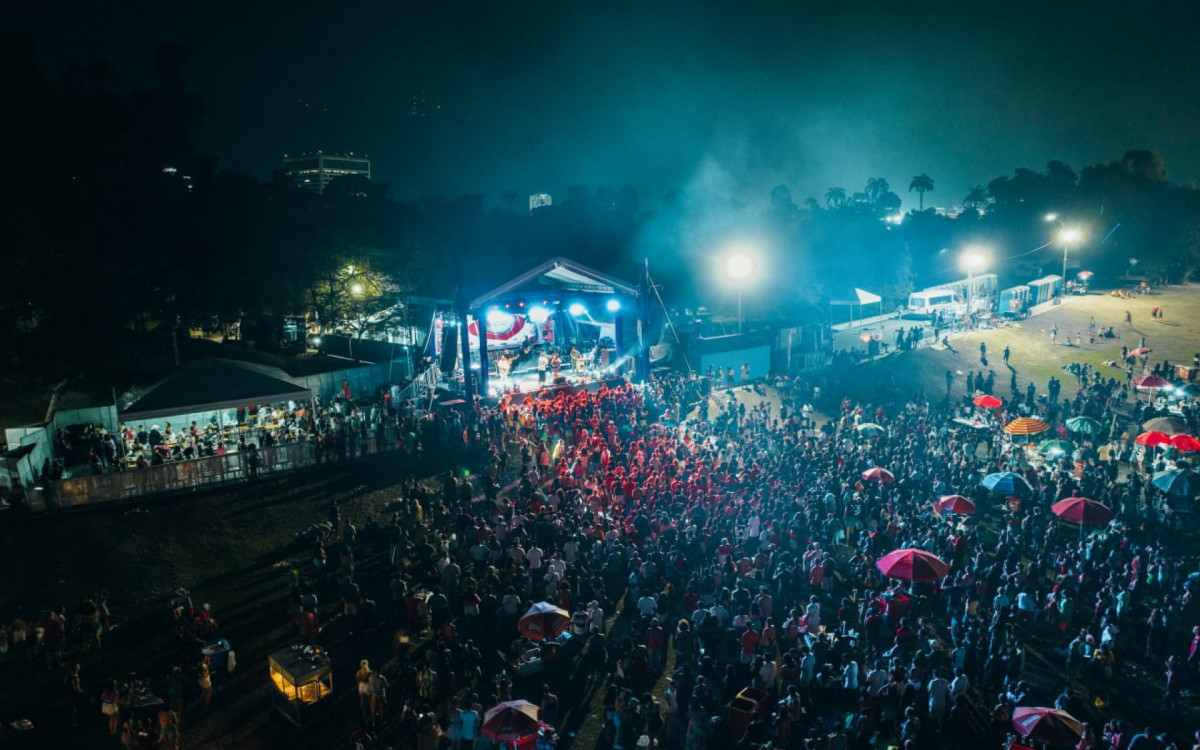 As apresentações do Festival O DIA do Trabalhador fizeram vibrar o coração de mais de 10 mil cariocas
