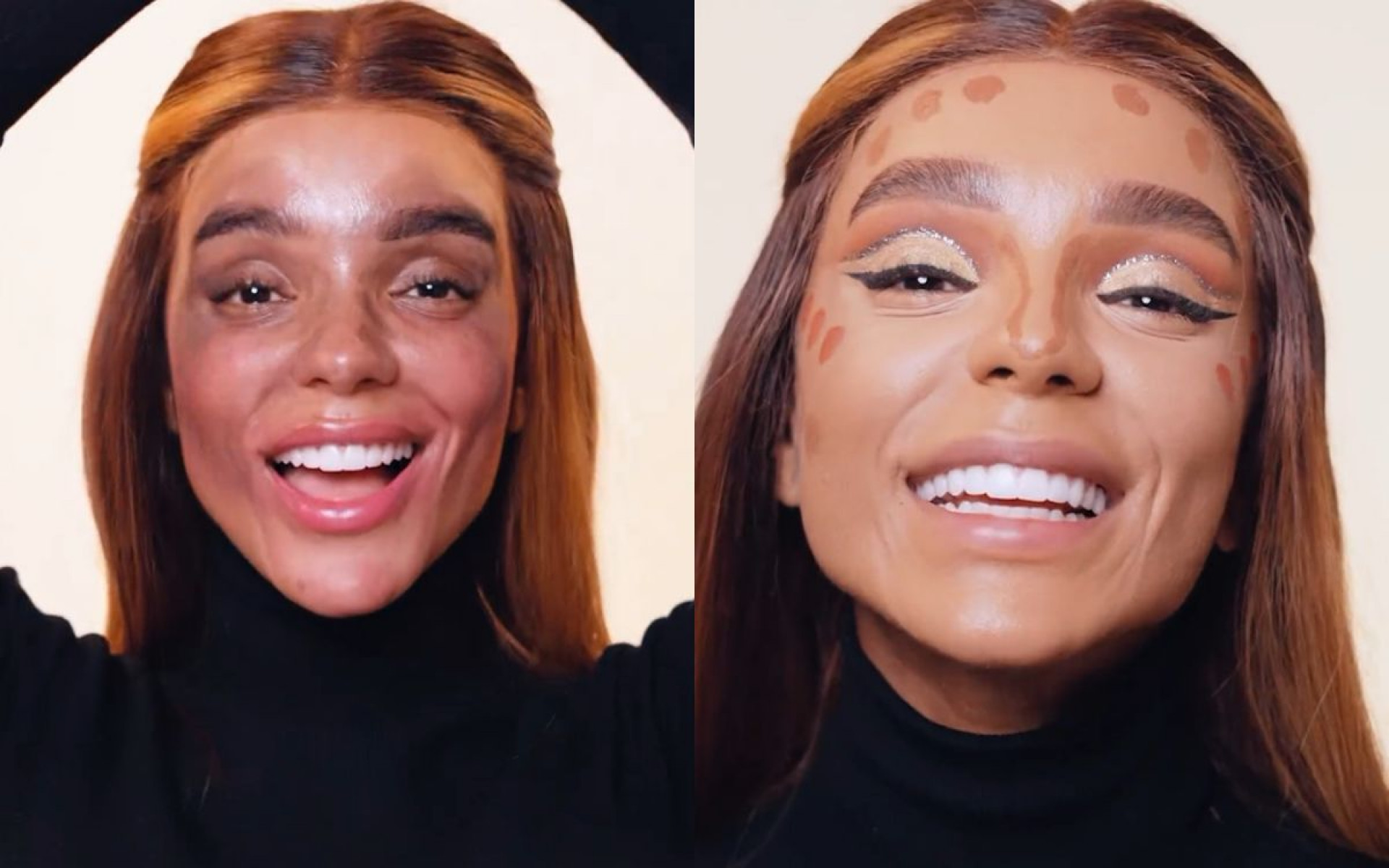 Brunna Gonçalves adere trend de maquiagem e vira indiana - Reprodução / Instagram