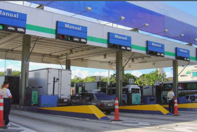 Começou a cobrança de pedágio na BR-393
