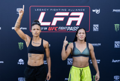 Naizi Cantanhede e Yasmin Guimarães confirmam a luta principal do LFA 183, no Rio