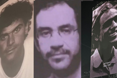 Imagens de Cazuza, Renato Russo e Betinho são exibidas em teste de telões de show de Madonna