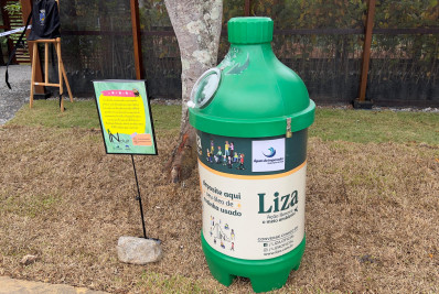 Águas do Imperador e Projeto INcluir Petrópolis instalam PEV do Programa Trata Óleo no Parque Municipal Prefeito Paulo Rattes