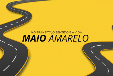 Campanha Maio Amarelo alerta para segurança no trânsito