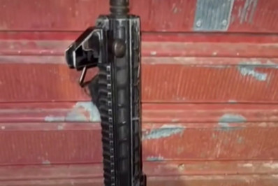 PM prende homem com fuzil na Lambicada